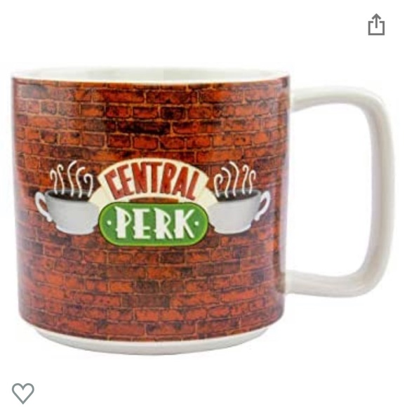 Central Perk Chalkboard Mug with Chalk Pen Friends - Picture 3 of 7